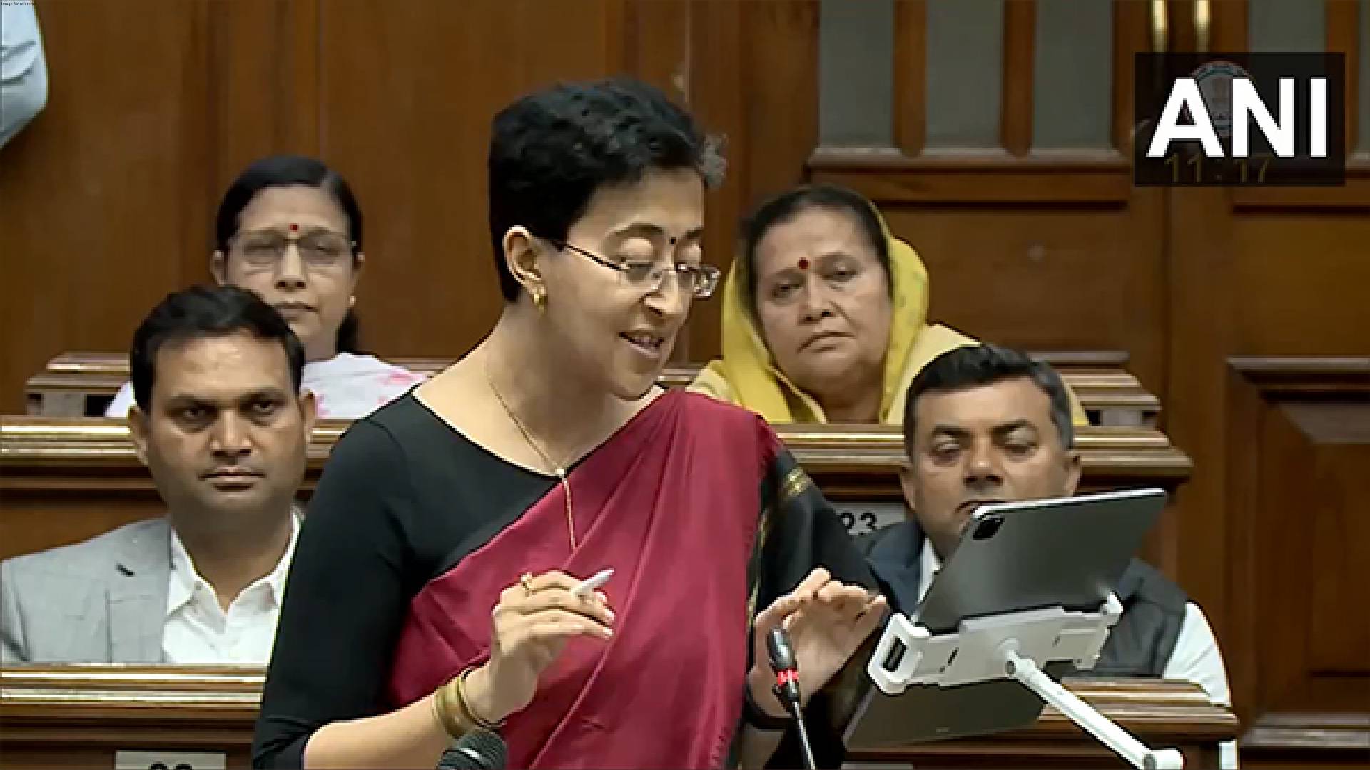 Delhi Finance Minister Atishi presents Rs 76,000 crore budget with focus on women, education, health and power sector